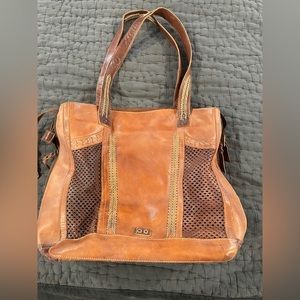 BedStu all leather bag - like new